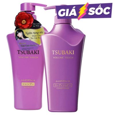 Combo Dầu Gội Ngăn Rụng Tóc Tsubaki 500ML